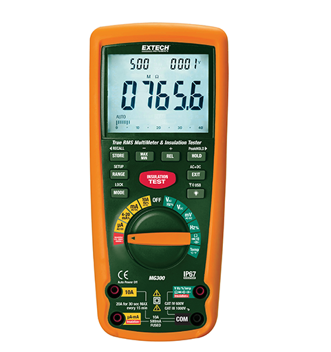 CAT IV Insulation Tester/MultiMeter With Wireless PC Interface [MG300] In Sheikhpura