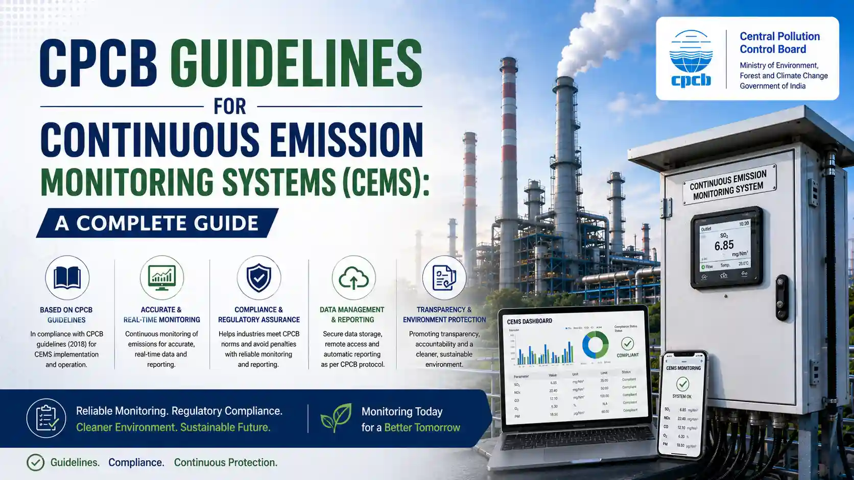 Revised CPCB Guidelines for Continuous Emission Monitoring Systems August 2018