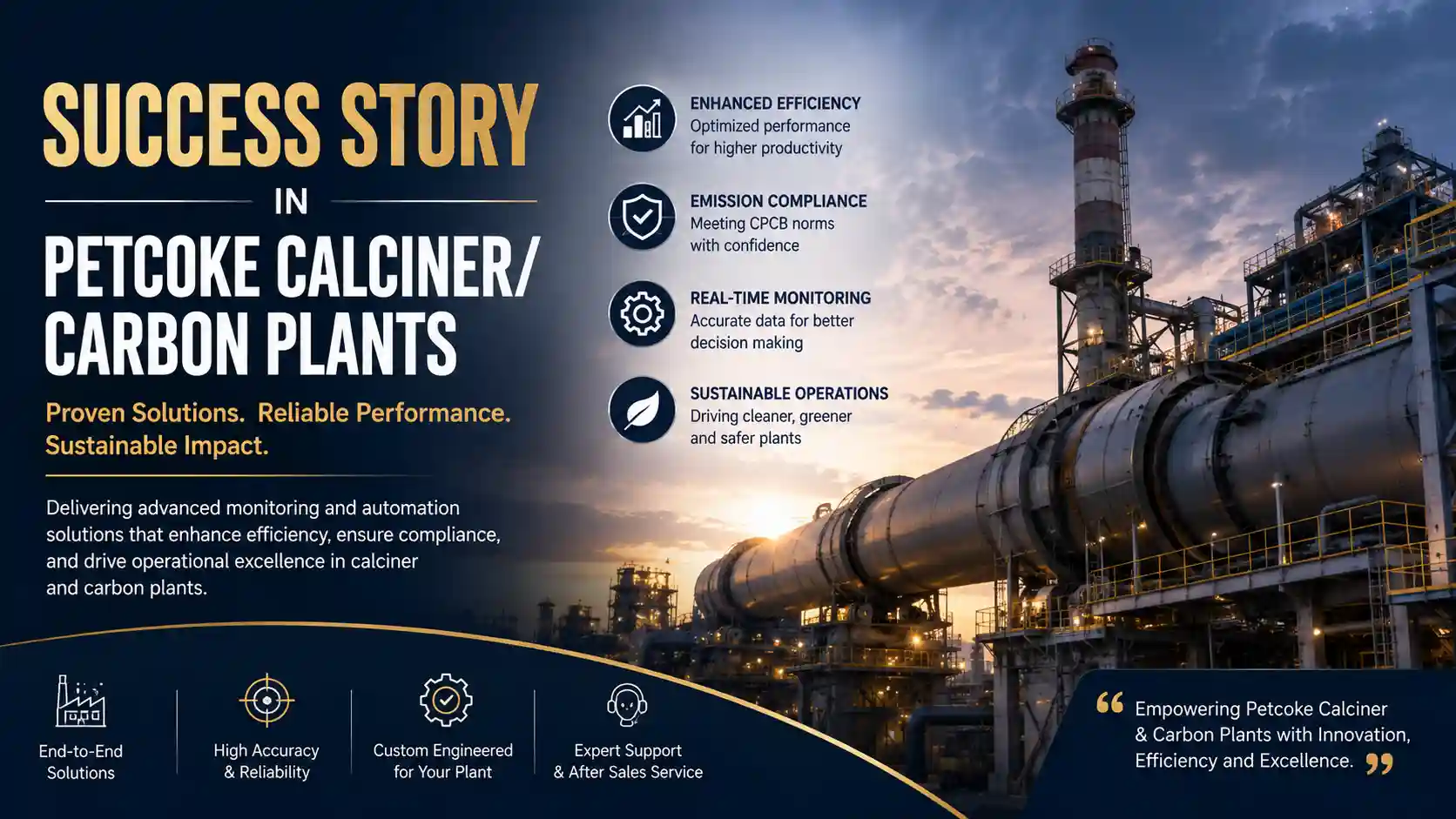Success Story in Petcoke Calciner/Carbon Plants