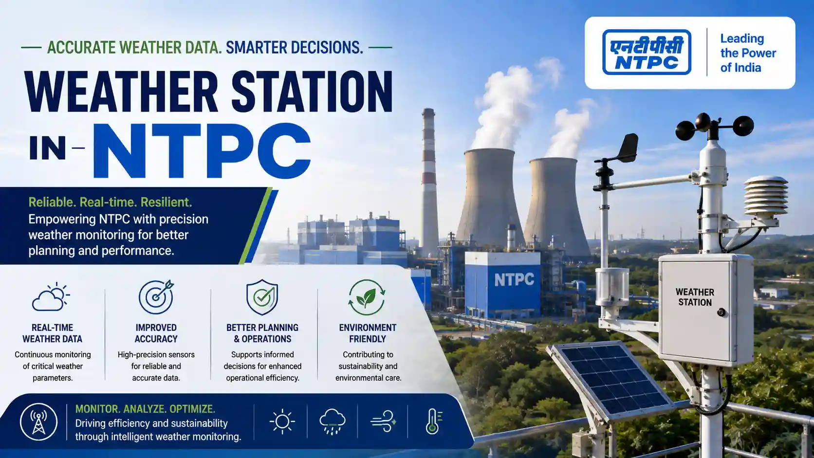 Weather Station In NTPC