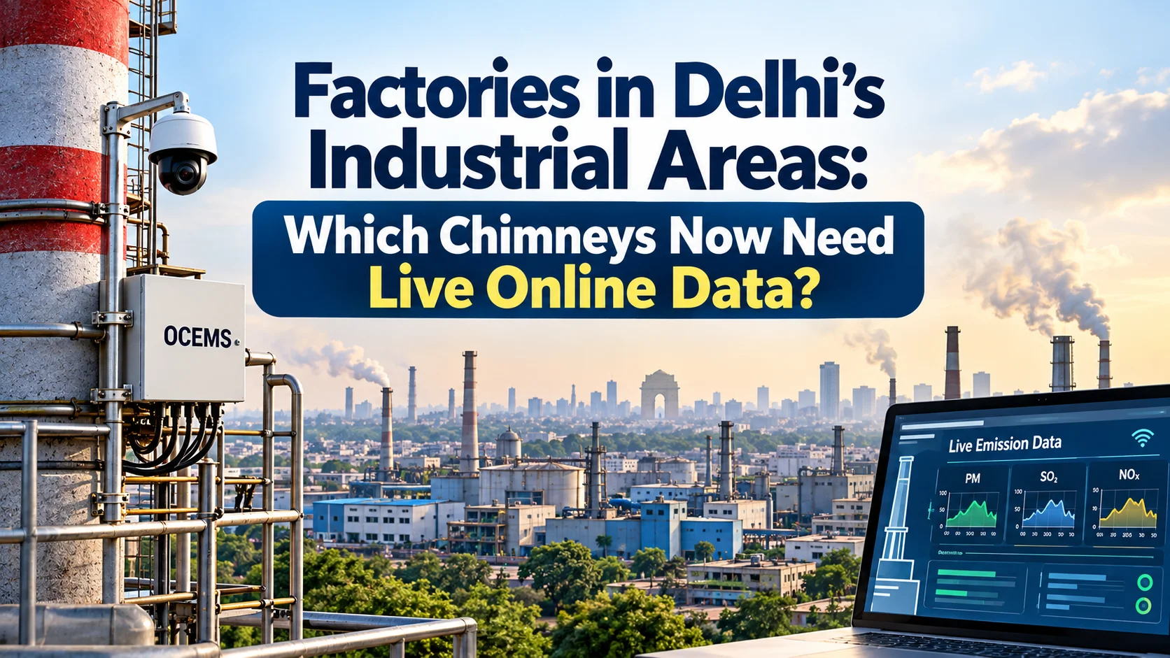 Factories in Delhi’s Industrial Areas: Which Chimneys Now Need Live Online Data?