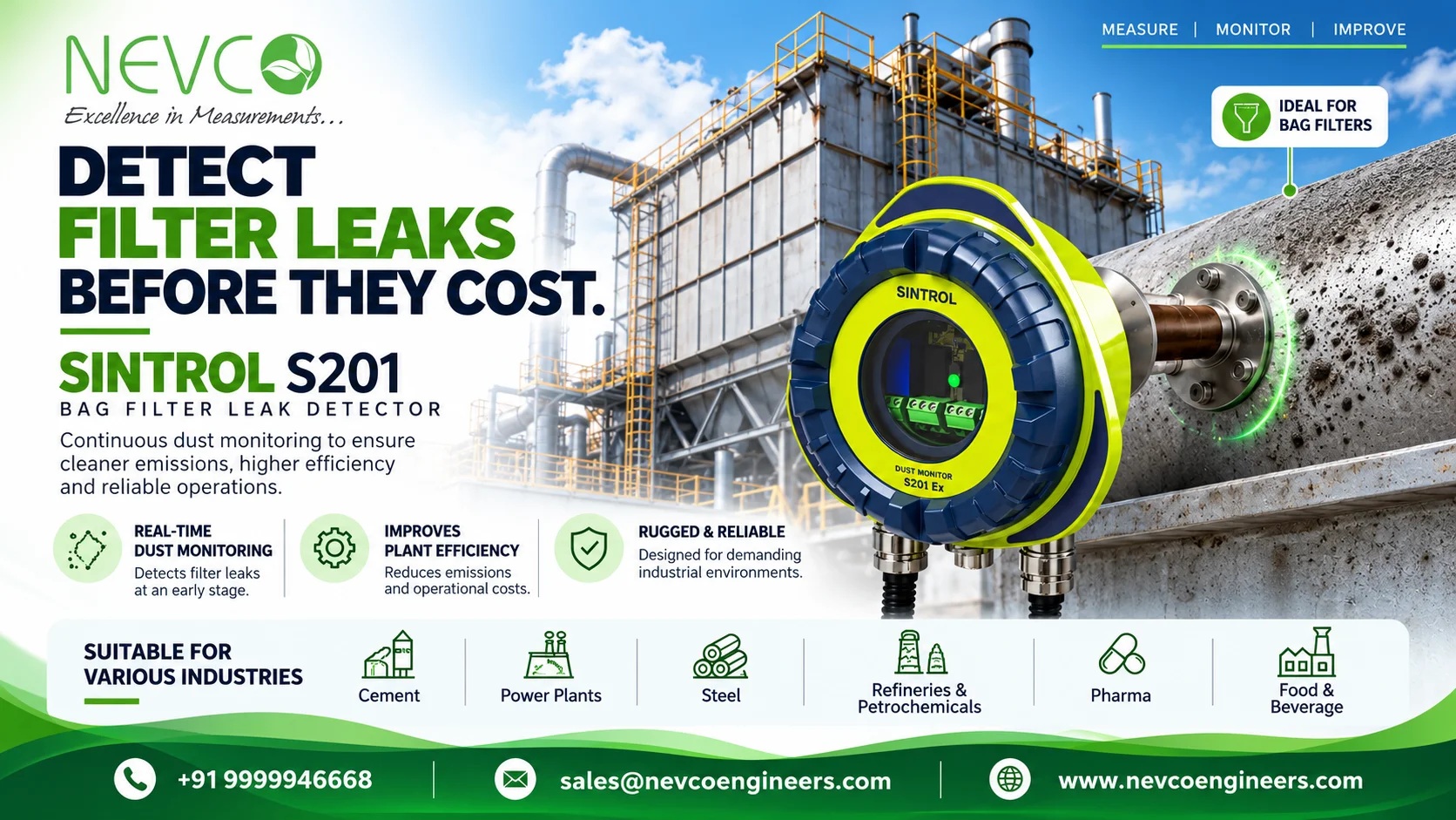 Detect Bag Filter Leaks Before They Cost You